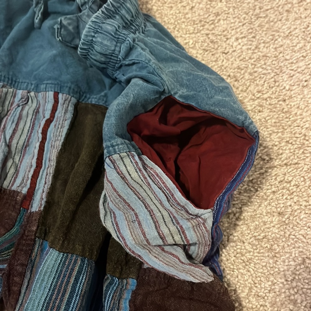 Hippie Patchwork Pants - image 5